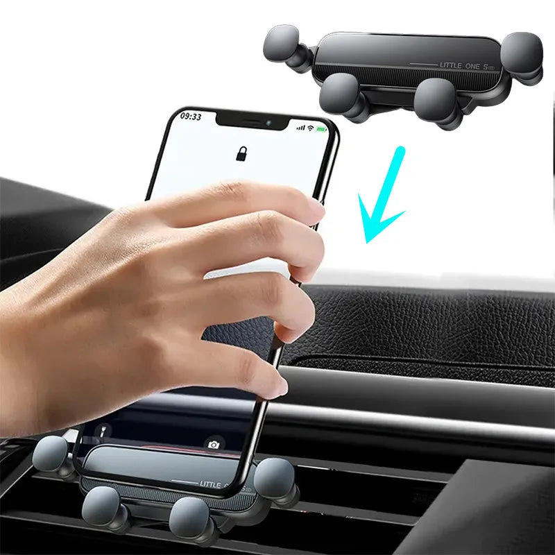 Compacte telefoonhouder auto β Minimalistisch en efficiΓ«nt