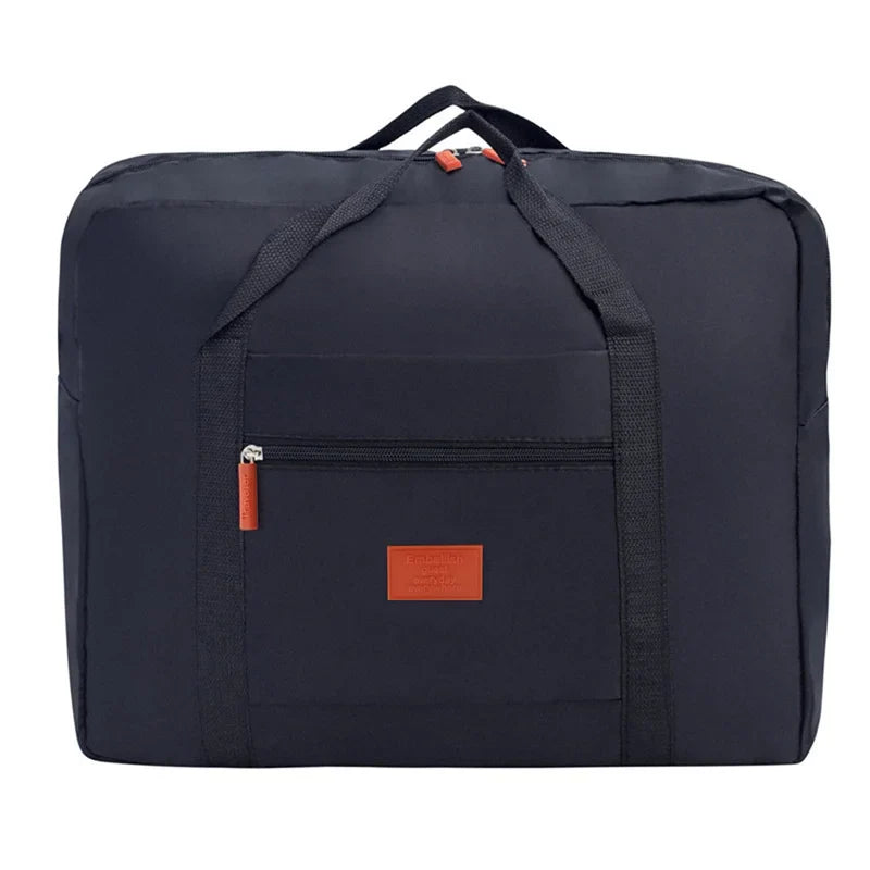 Klassieke draagtas van canvas en leer