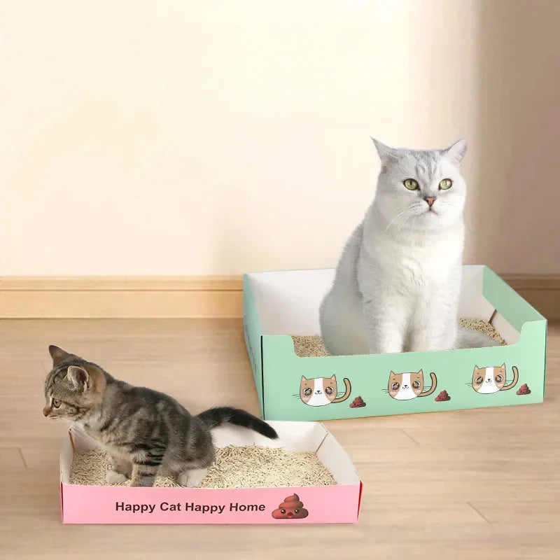 Pets Place kattenbak in natuurlijke kleuren – Rustige uitstraling