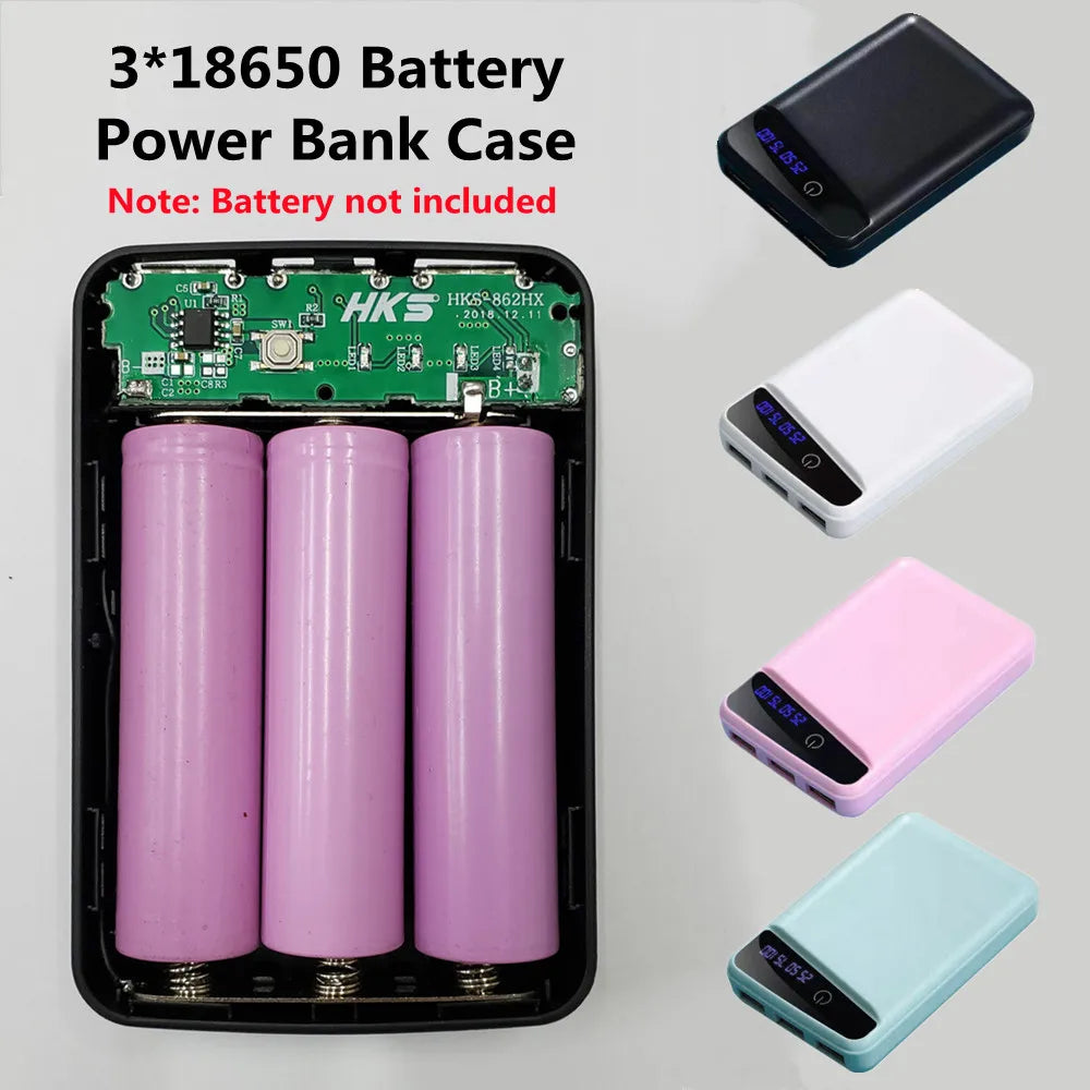 HEMA powerbank met vrolijke print