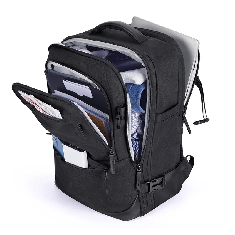 Rugzak als handbagage met opvouwbare functie