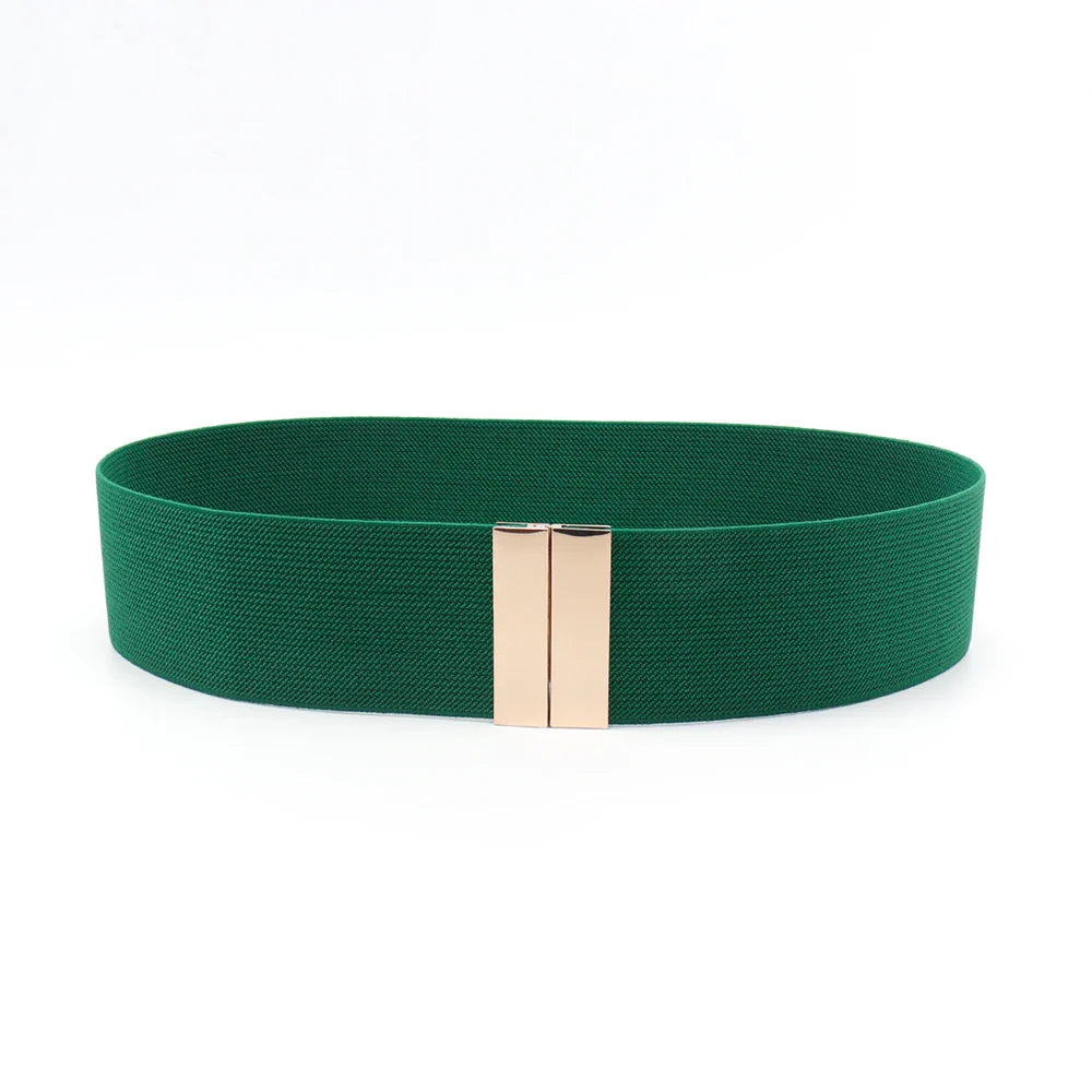 Brede riem voor dames met elastische tailleband