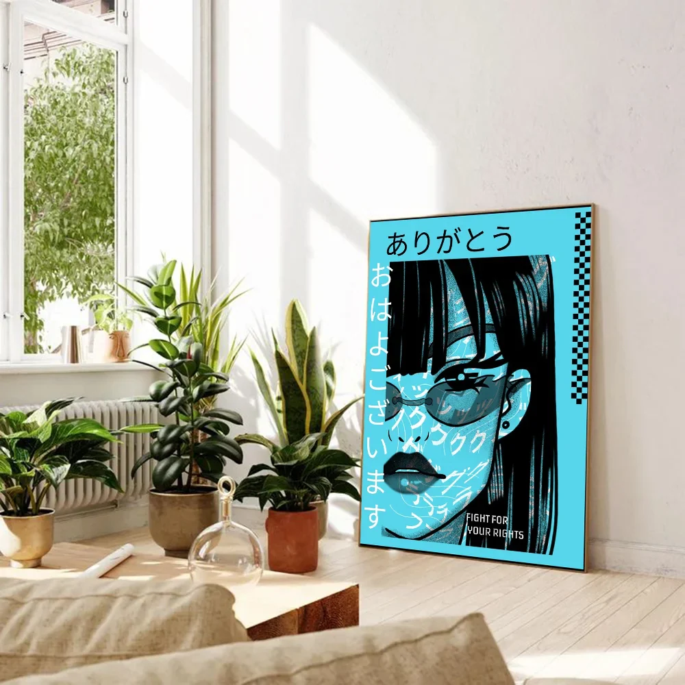 Abstracte poster in neutrale kleuren