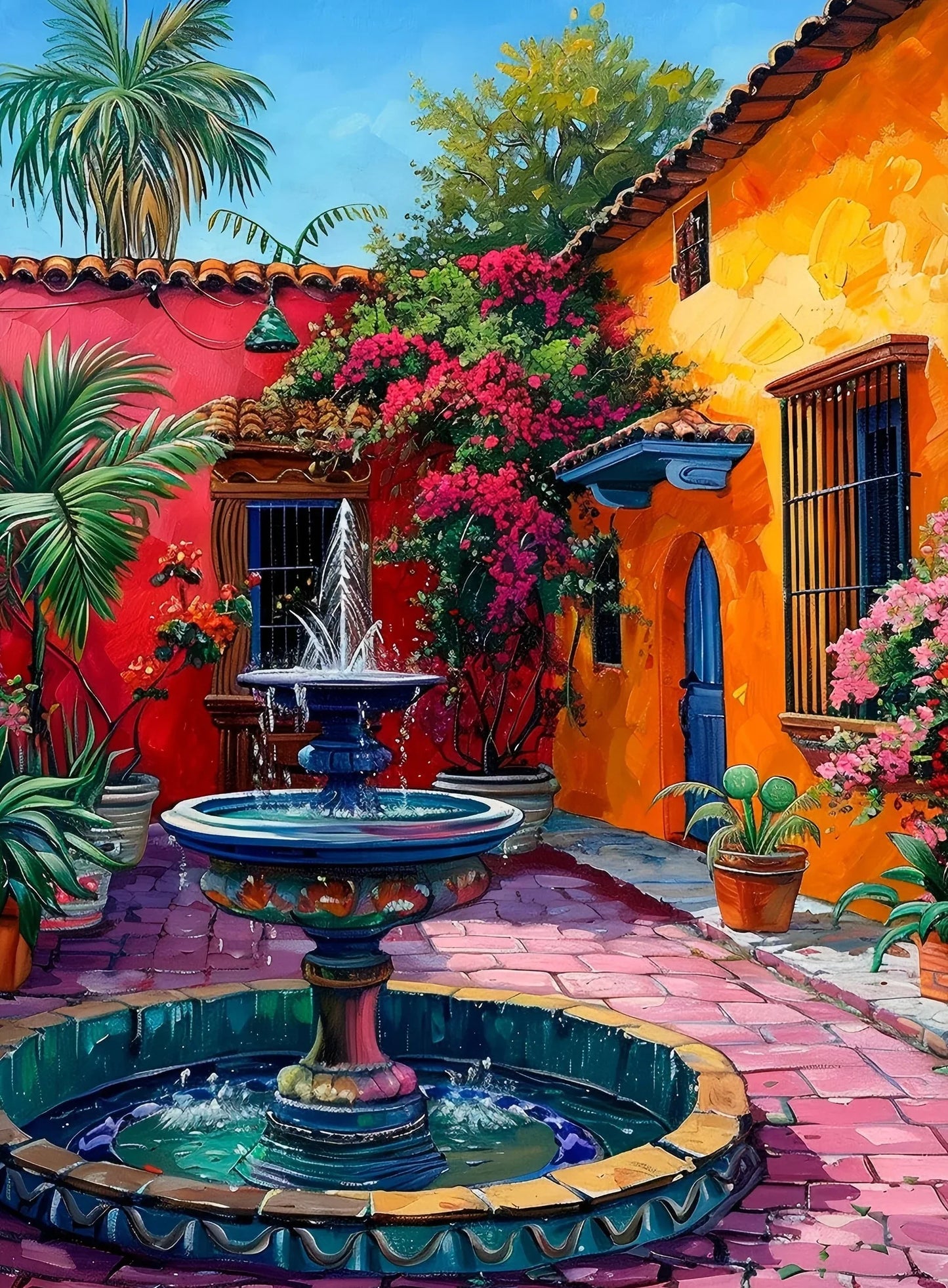 Poster met kaart van wereld of stad