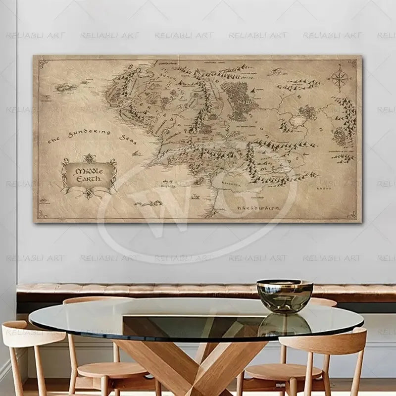 Wereldkaart voor reisinspiratie β Hang je dromen aan de muur