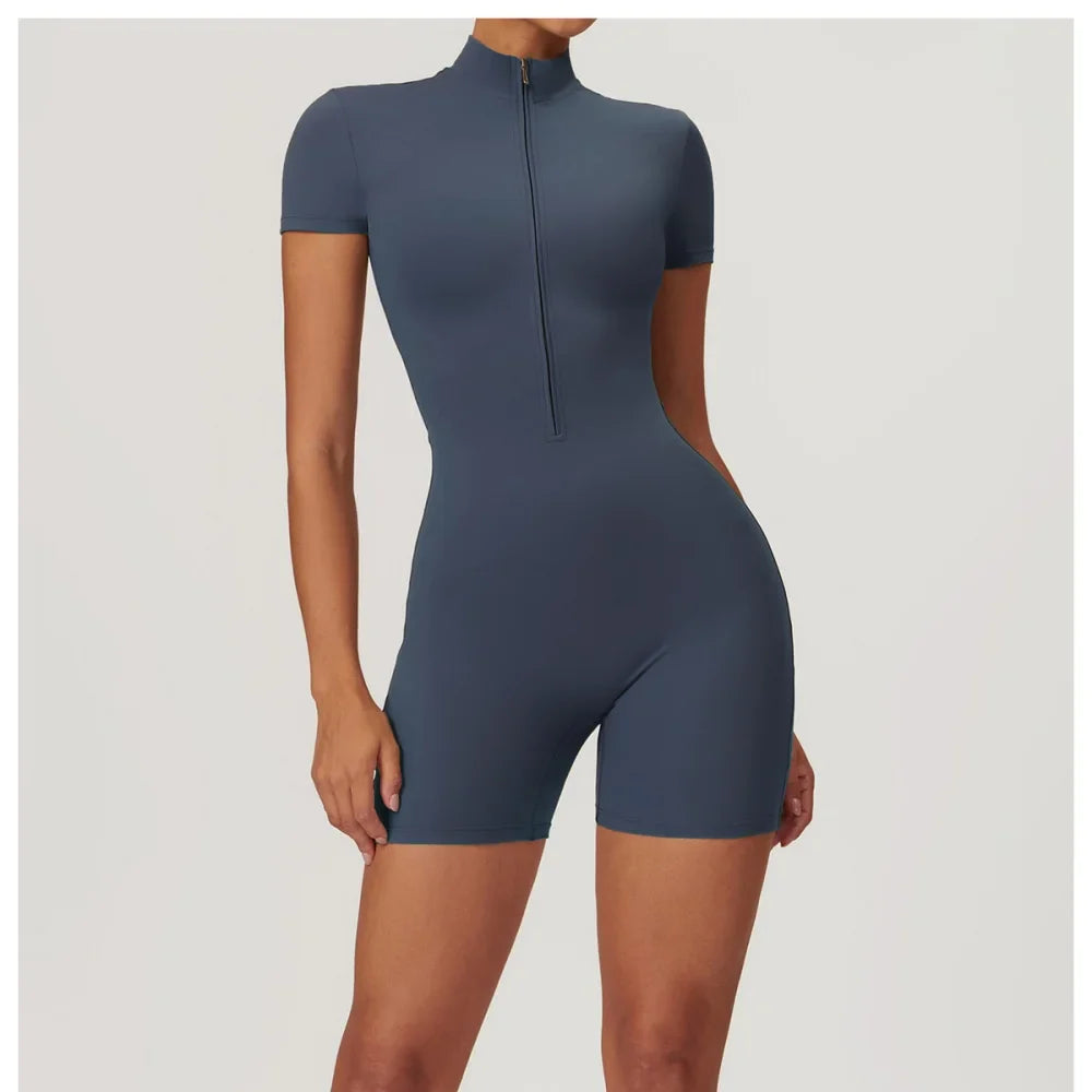 Yoga kleding met lange legging en crop top