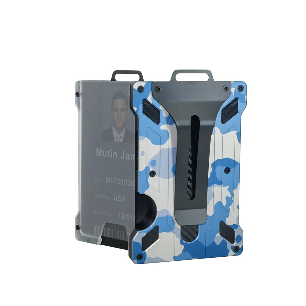 Pasjes houder heren met ruimte voor muntgeld – Multifunctioneel