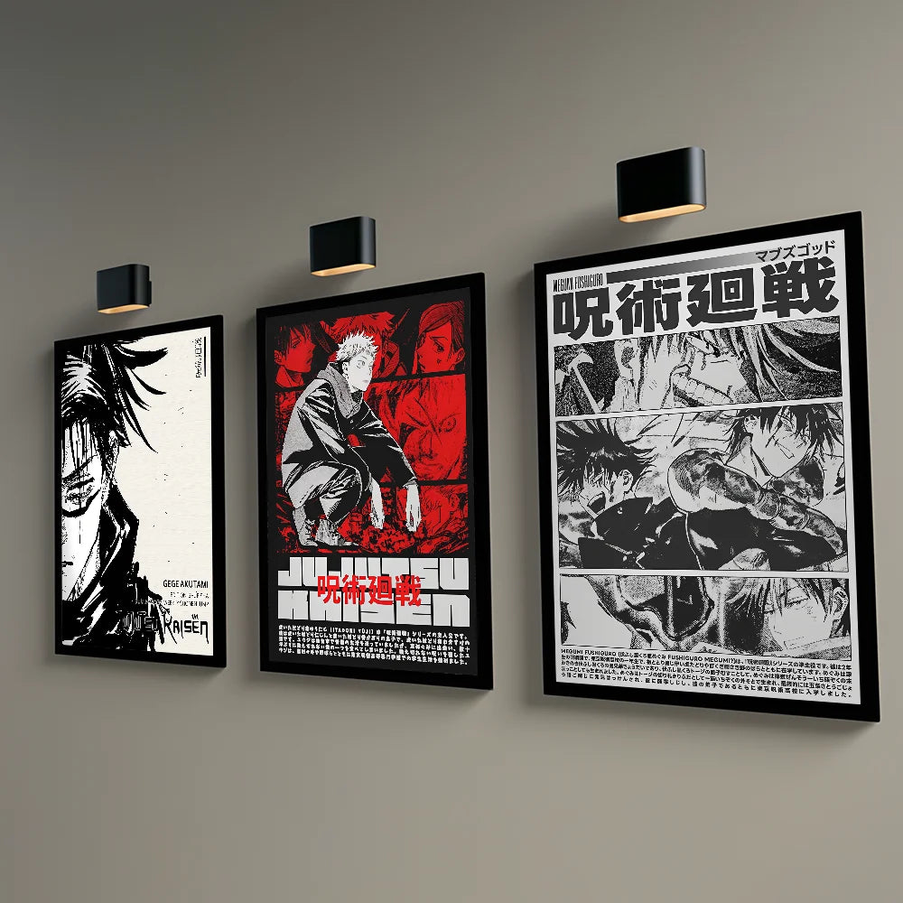 Poster met illustratie van koffie of wijn