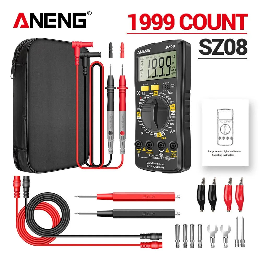 Multimeter met veiligheidscategorie CAT III