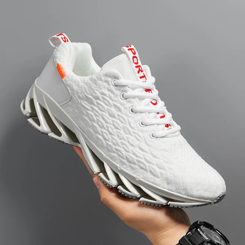 Herenslippers met zomerse palmprint