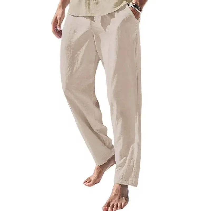 Casual linnen broek heren β Voor relaxte outfits