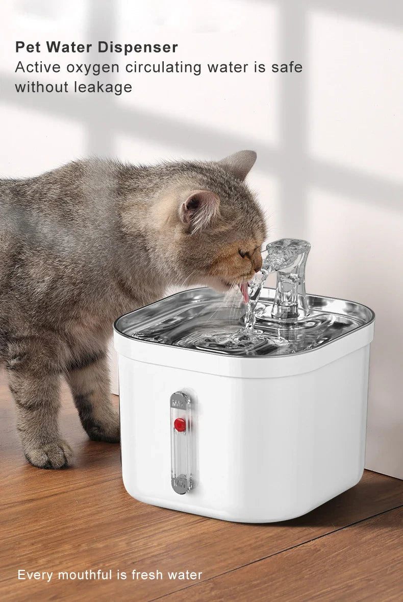 Fontein met dual waterflow – Voor extra afwisseling