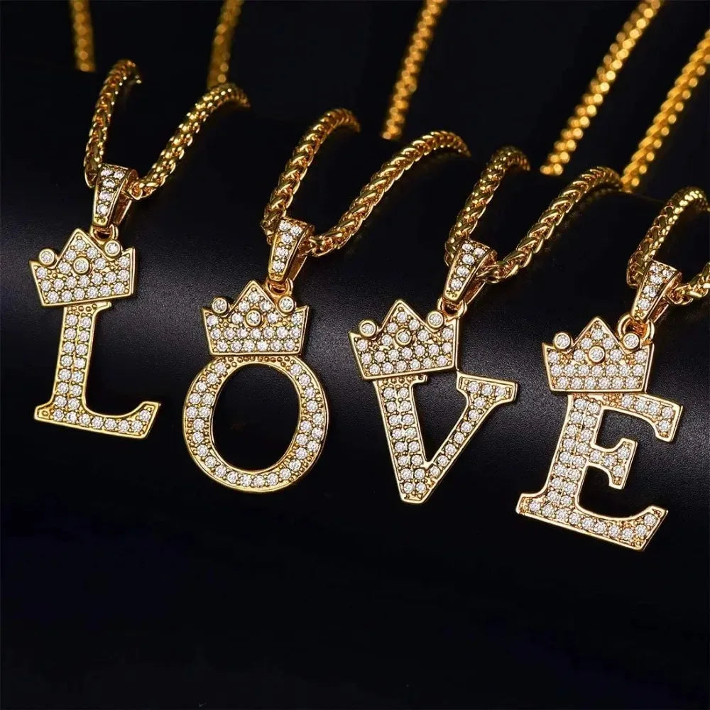 Zilverkleurige naamketting met klassiek ontwerp