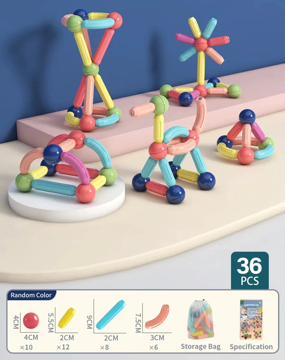 Action magneet speelgoed bouwset – Creatief voor jong en oud