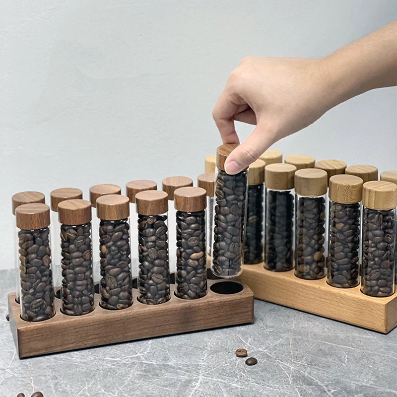 Koffie accessoires met opbergsysteem voor kleine keuken