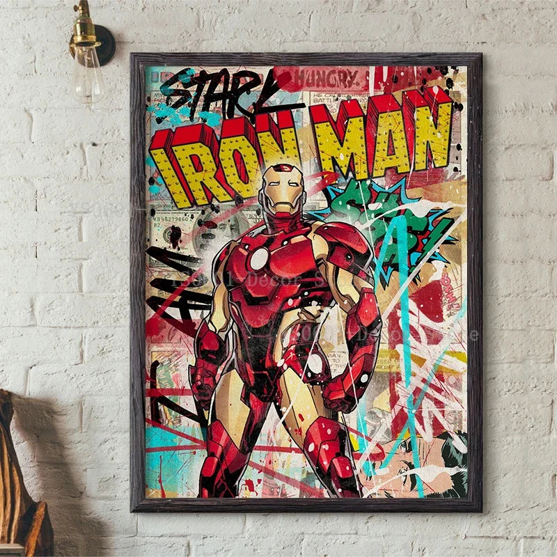 Set posters in botanische stijl