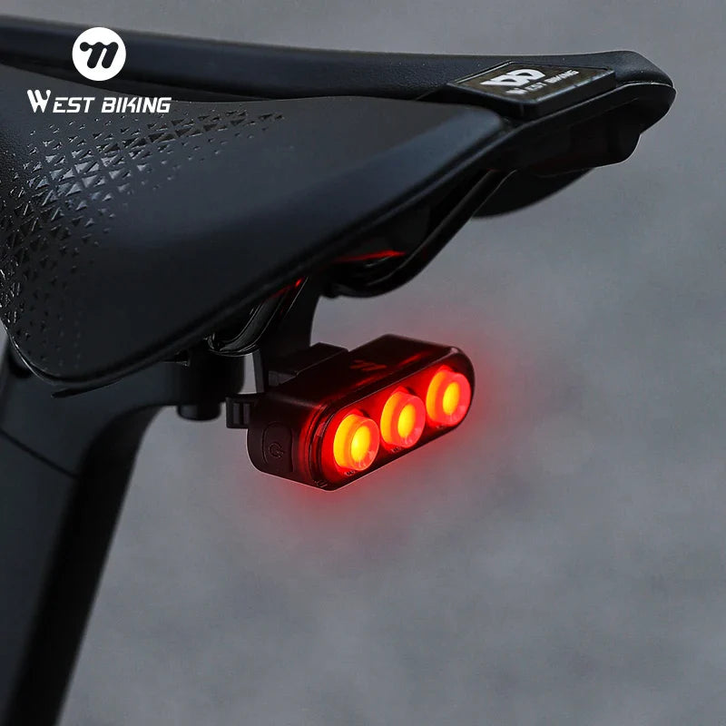Fietslamp met brede kijkhoek