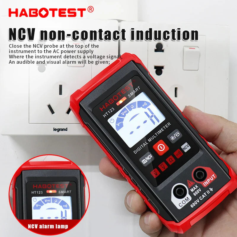 Multimeter met meetwaardenvergrendeling