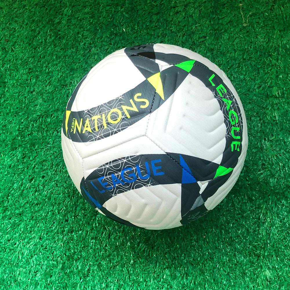 Voetbal met rubbercoating voor lange levensduur