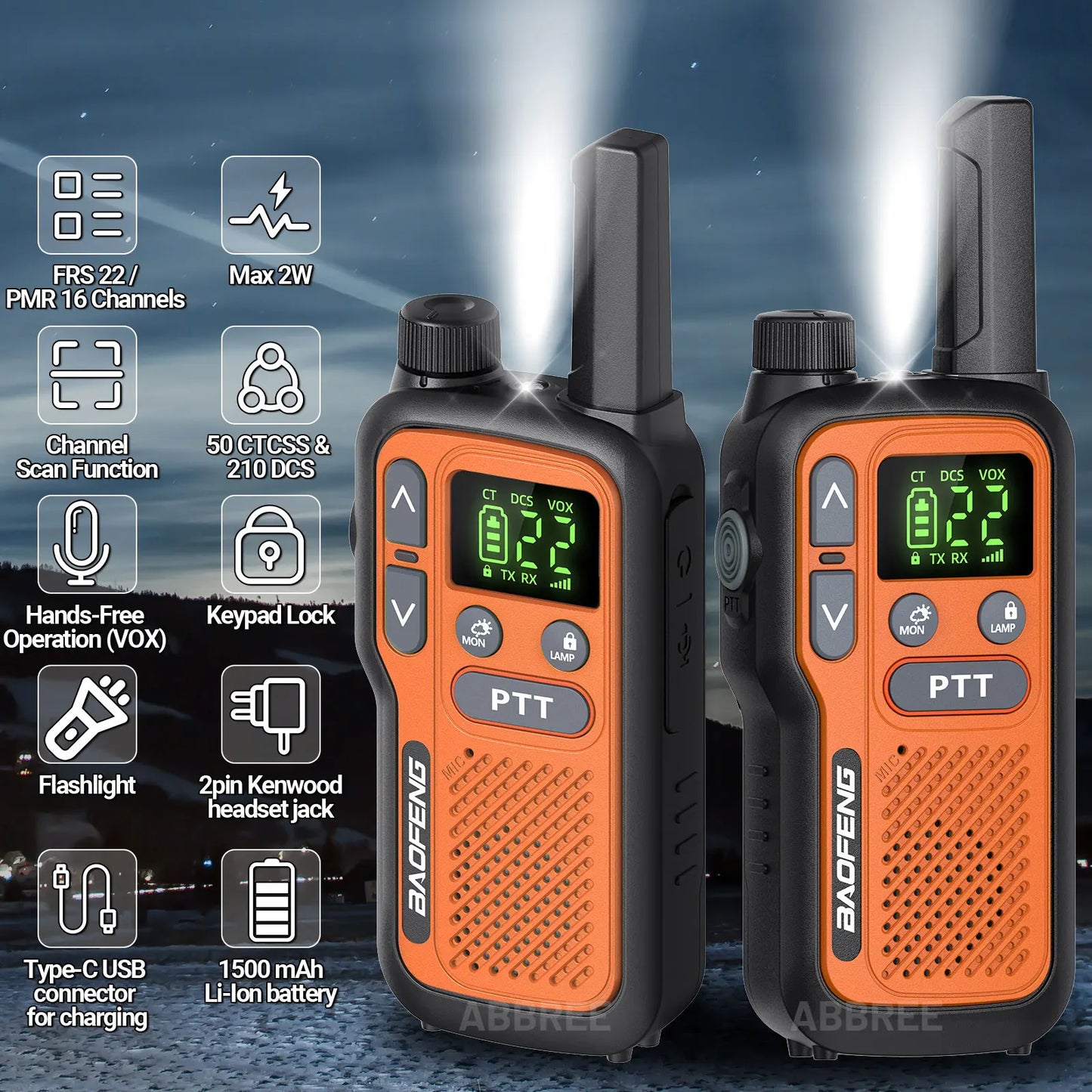 Intertoys walkie talkie in kleurrijke uitvoering