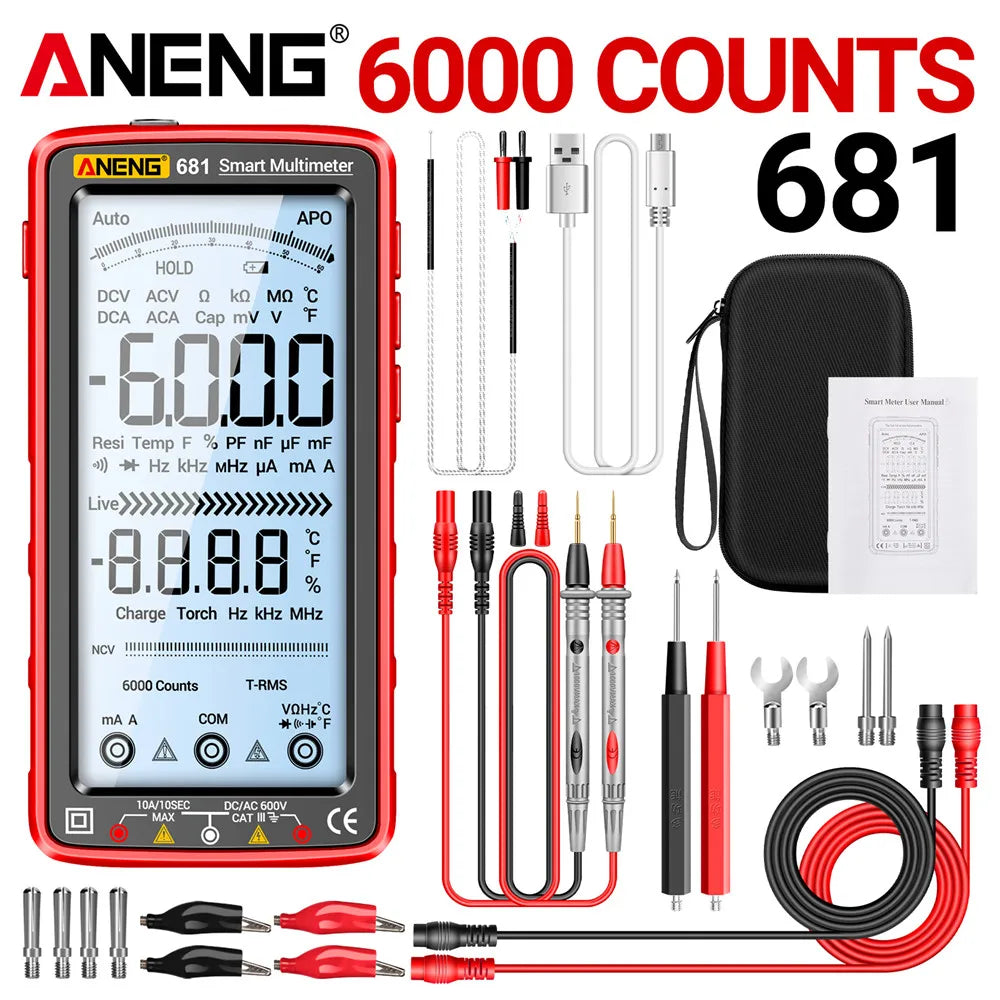 Multimeter voor elektronische hobbyprojecten