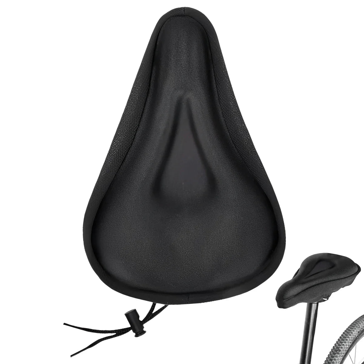 Comfortabel fietszadel met antislip textuur