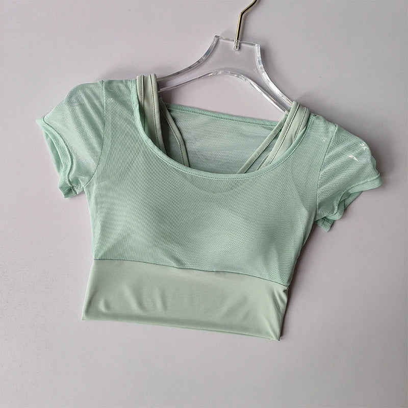 Dames yoga kleding met sportieve flair
