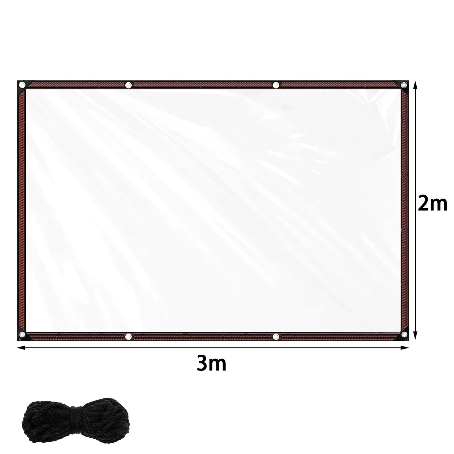 Stevig Action dekzeil met UV-coating