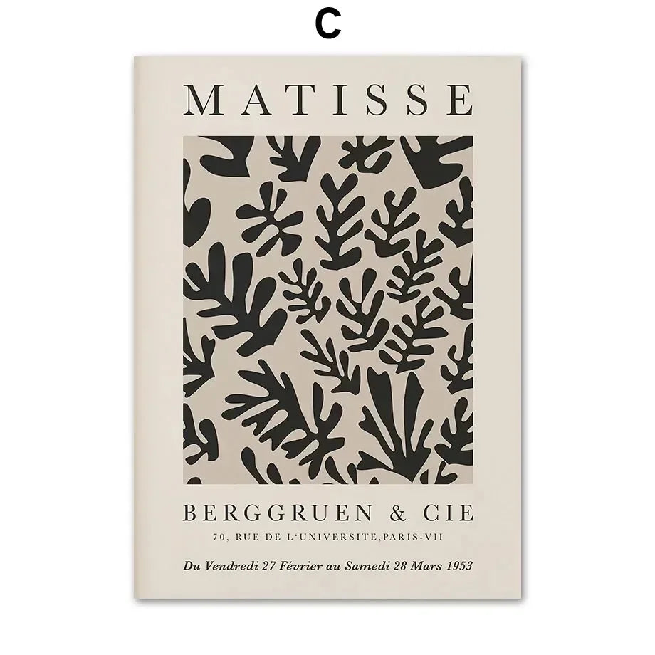 Poster van een hert of bosdier