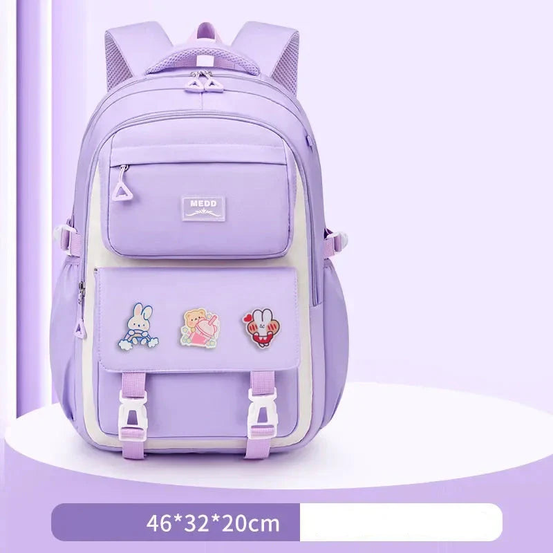 Zebra schooltassen met regenhoes – Voor elk weertype