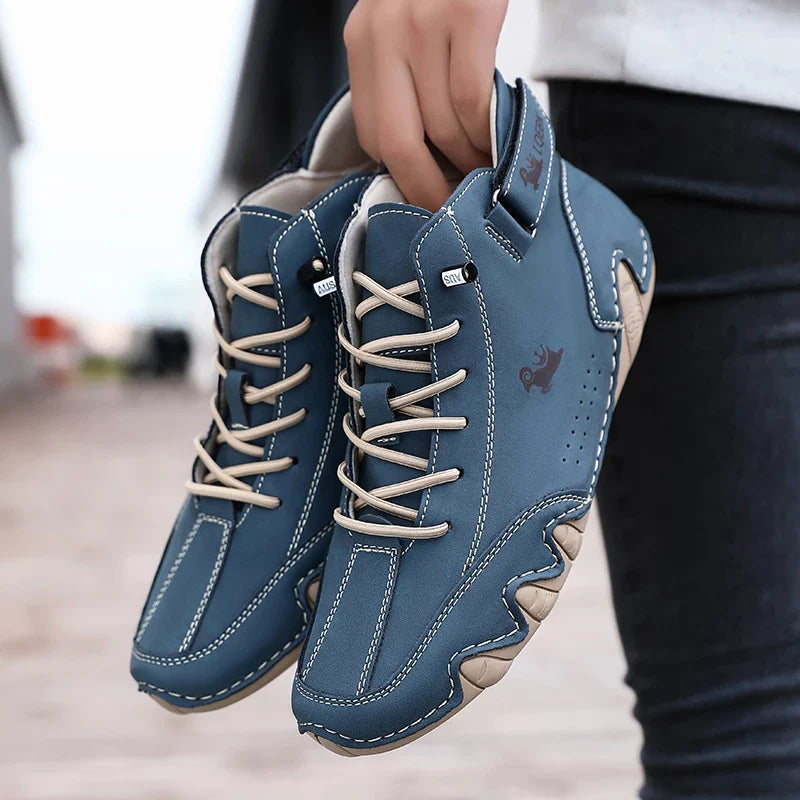 Veterschoenen heren zomer met comfortzool