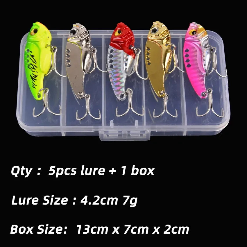 Kunstaas Action - Set van 10 kleurrijke visjes voor optimale vangsten