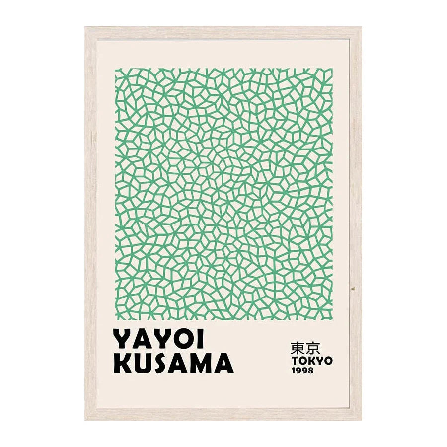 Poster met botanisch motief