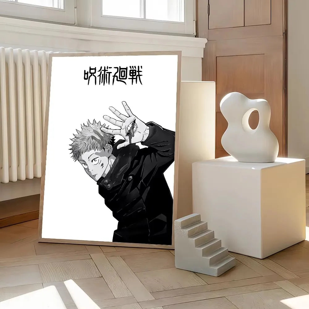 Grote posters met rustige uitstraling
