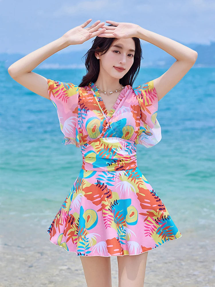 Zwemjurk dames met trendy kleuren – Hip en comfortabel