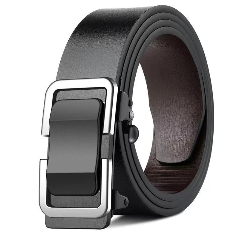 Riem heren met vintage look en zachte vulling