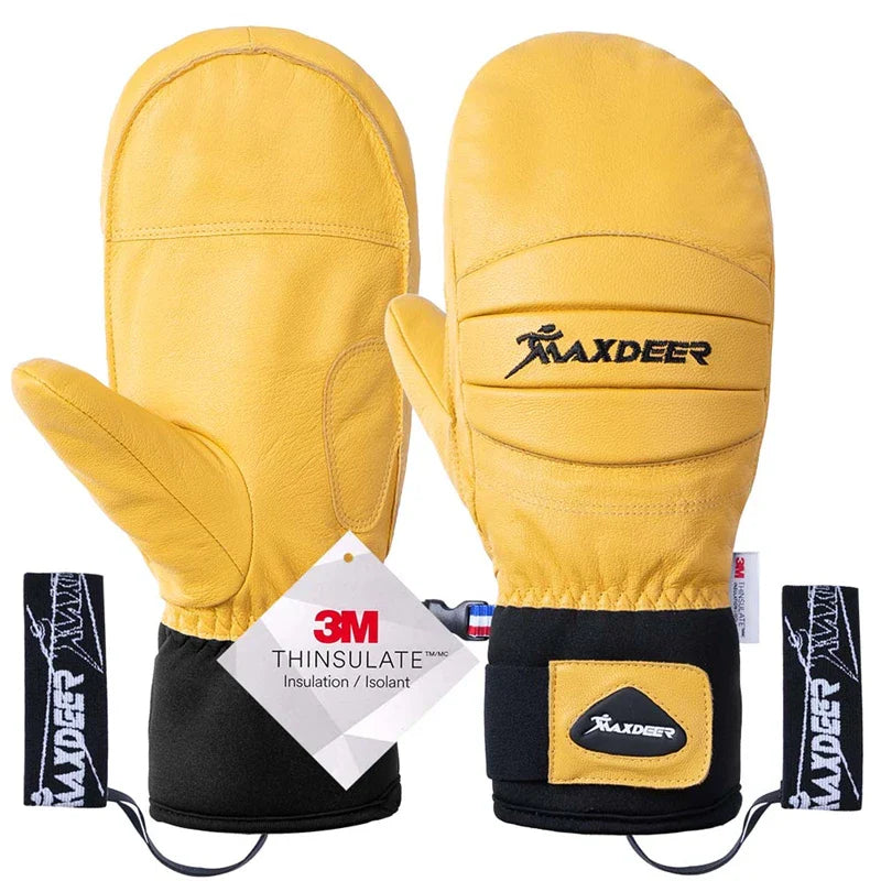 Chique leren handschoenen voor mannen