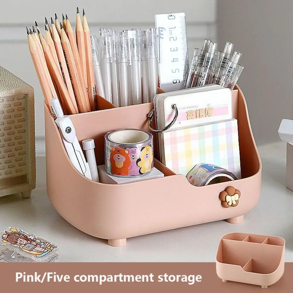 Houten desk organiser β Stijlvol en functioneel