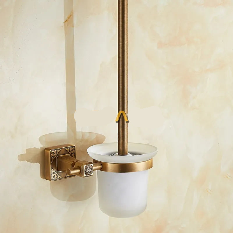 Toiletborstel met houder โ Hygiรซnisch opbergen