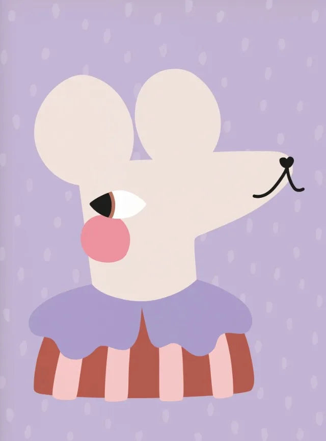 Poster van een cactus of andere plant