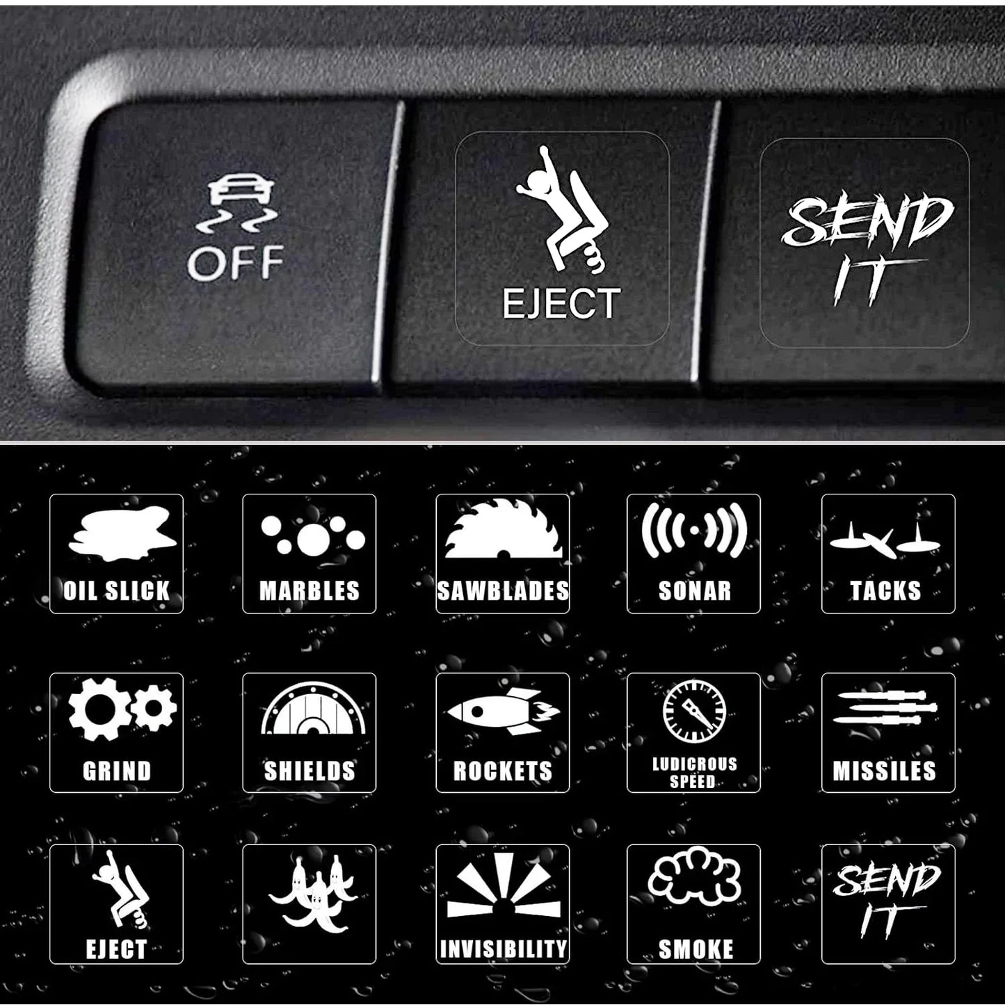 auto stickers - autostickers met humor voor unieke uitstraling