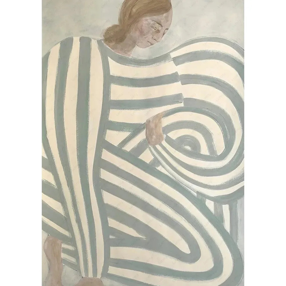 Grafische posters in zwart-wit stijl