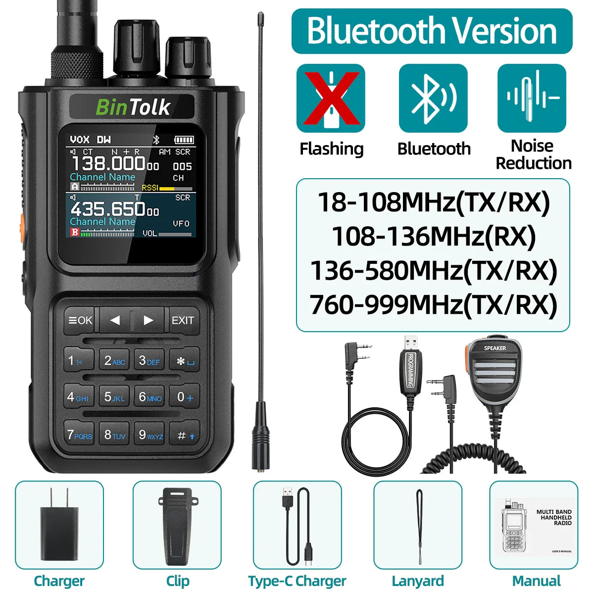 Walkie talkie met LED-licht – Voor spannende avonturen