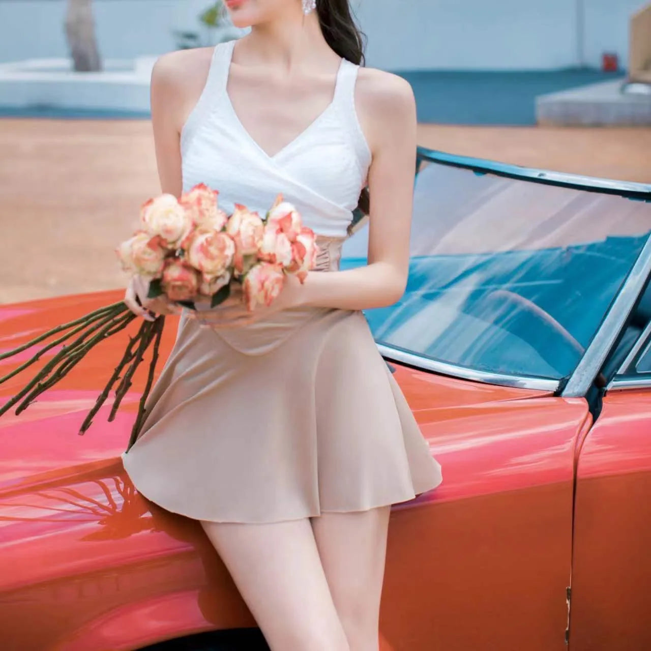 Zwemjurk dames met shapewear effect – Ondersteuning en stijl