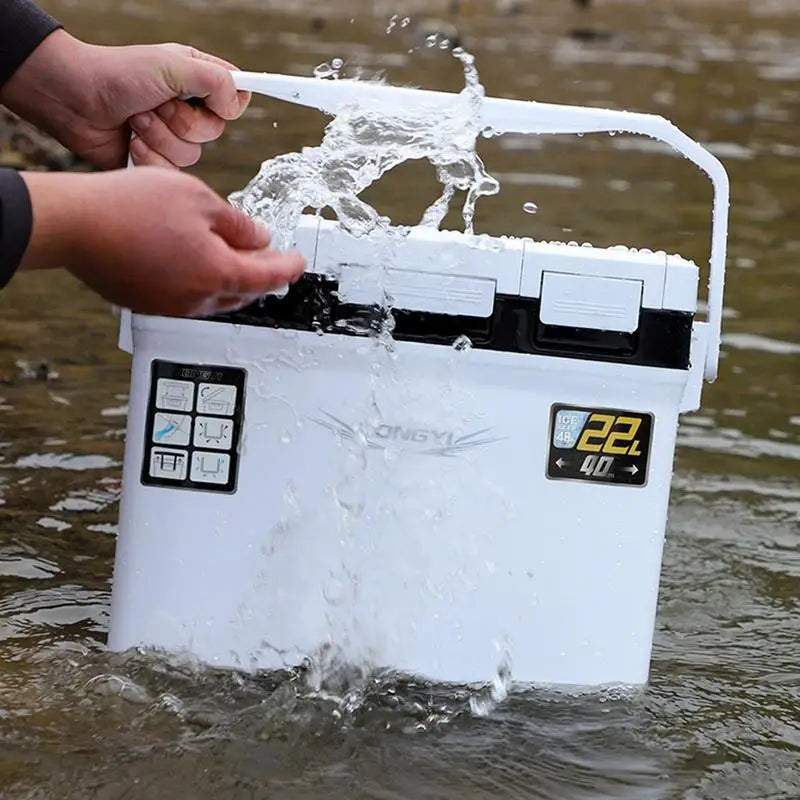 Yeti koelbox met heavy-duty handvatten