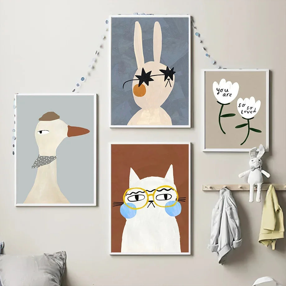 Kleine poster voor een subtiele touch