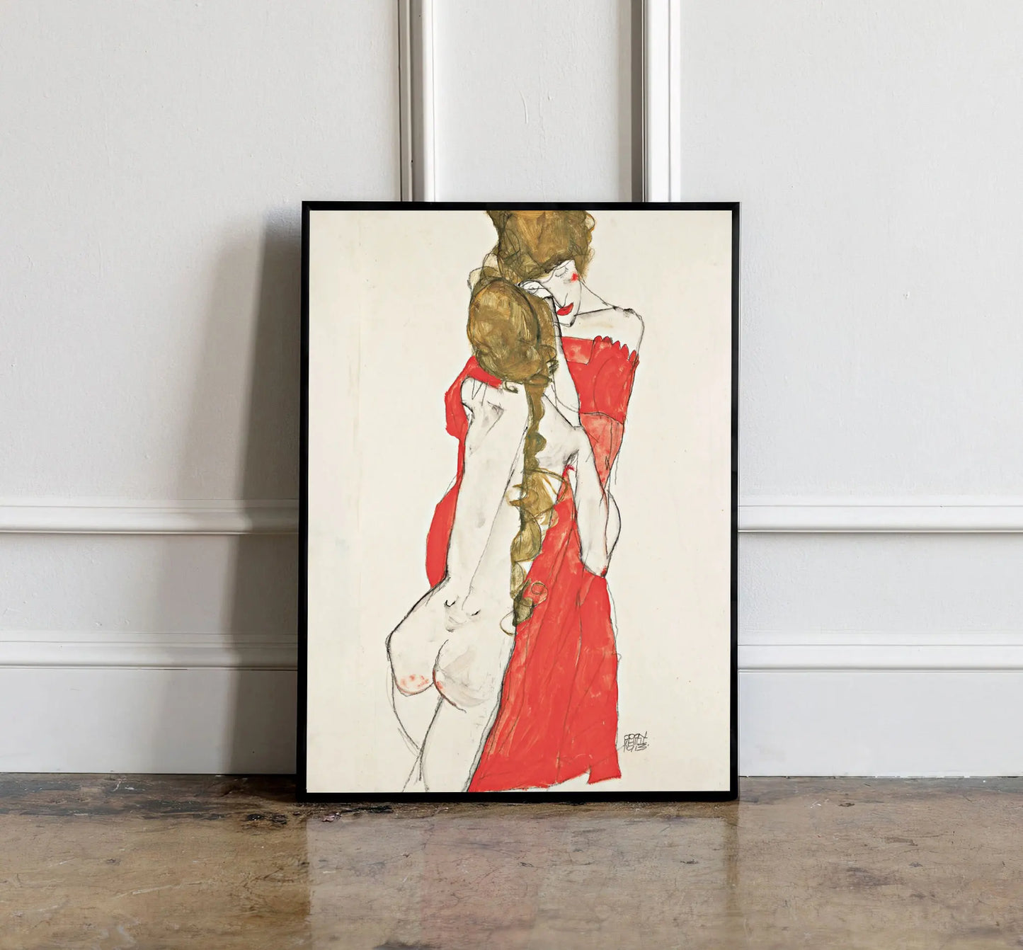 Poster met bospad of natuurpad