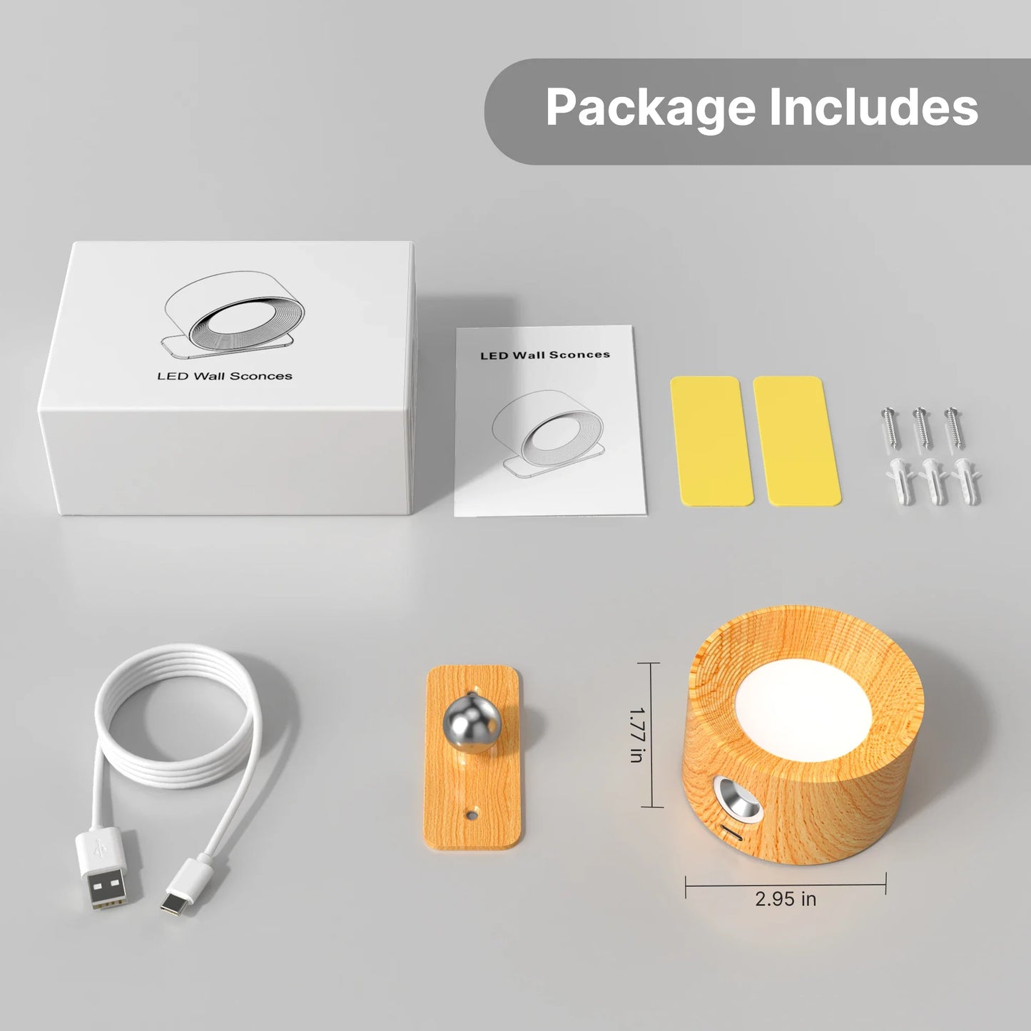 IKEA wandlamp batterij gevoed – Handig voor huurwoningen