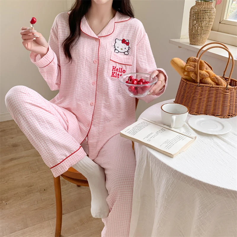 Dames pyjama Livera met trendy prints