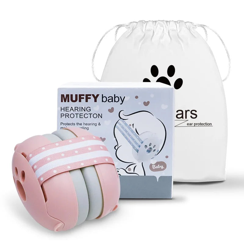 Koptelefoon voor baby met lichtgewicht materiaal – Geen belasting